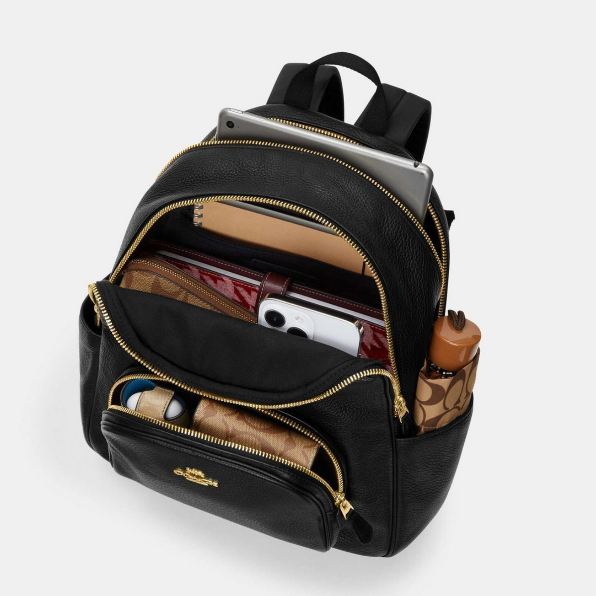 COACH Court Backpack In Signature Canvas рюкзак жіночий