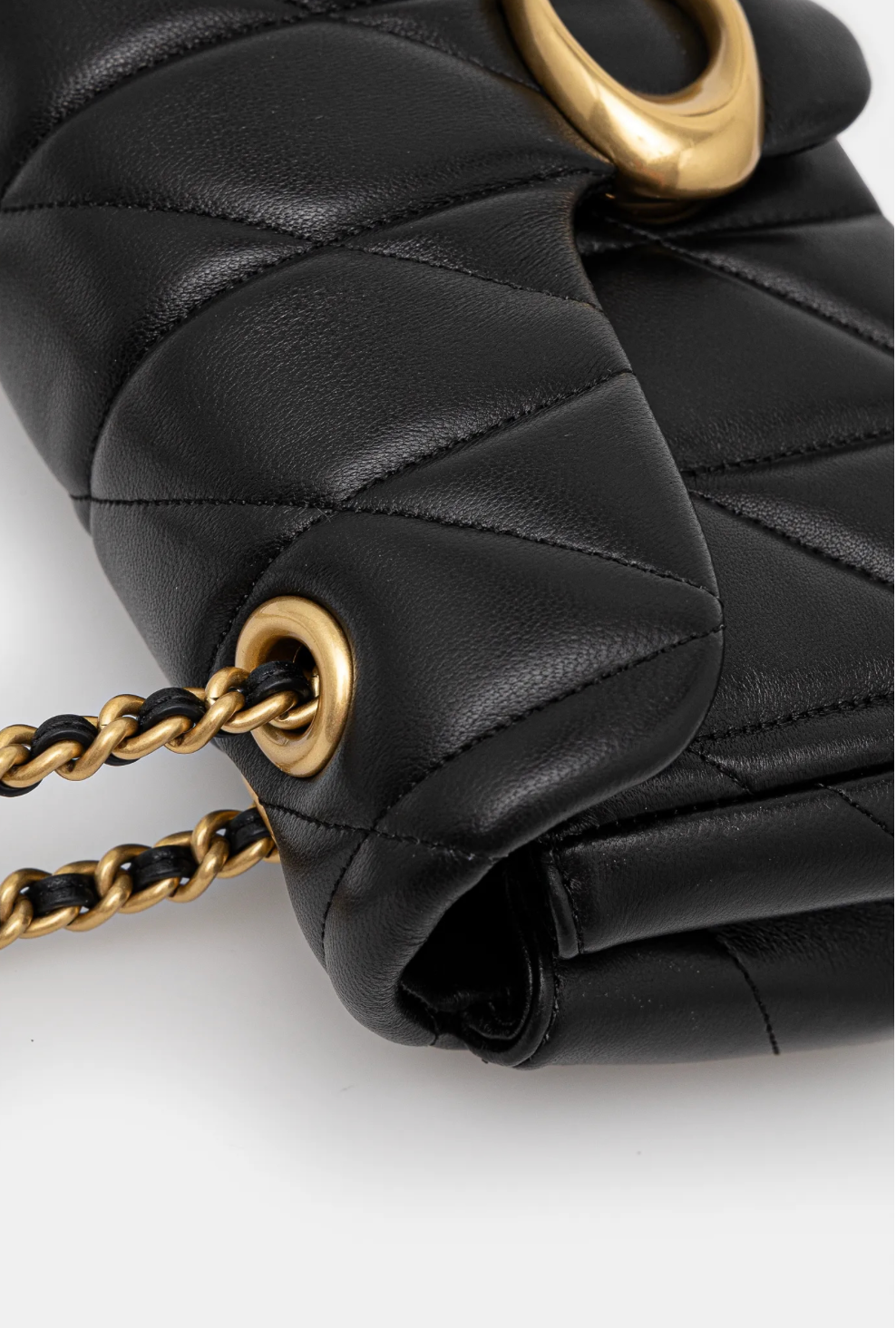 COACH Tabby Shoulder Bag 20 With Pillow Quilting Black сумка жіноча