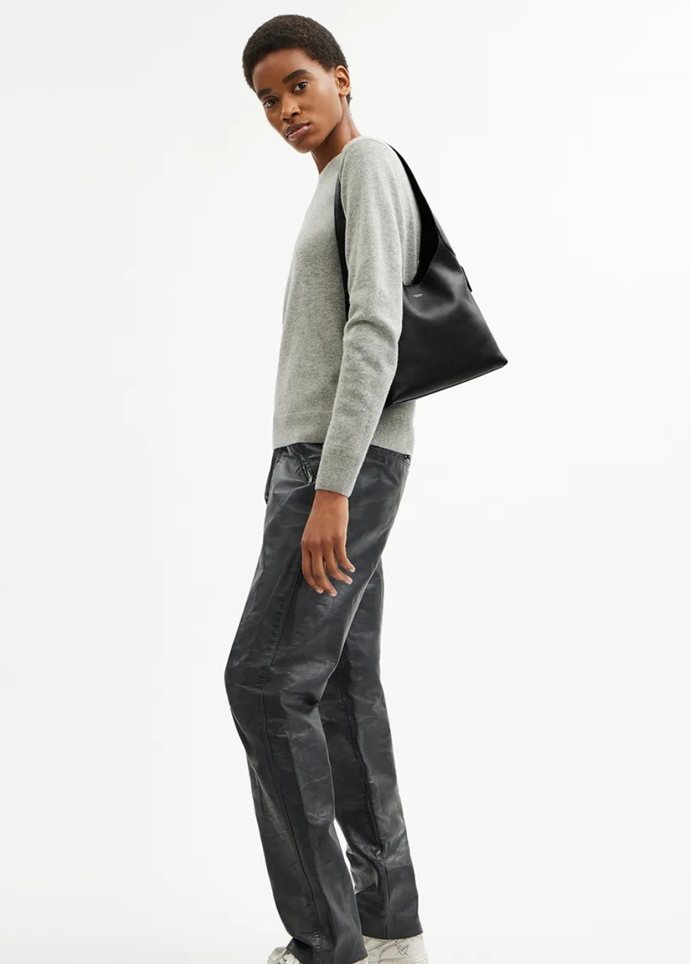 COACH Brooklyn Shoulder Bag 28 Black сумка жіноча