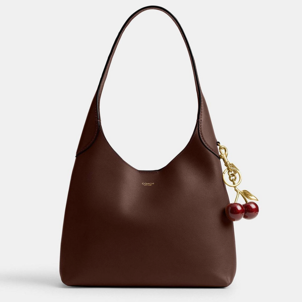COACH Brooklyn Shoulder Bag 28 Brown сумка жіноча