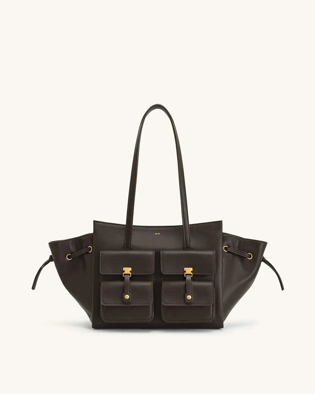 Жіноча сумка-тоут JW PEI Linda Tote Bag, темно-коричнева