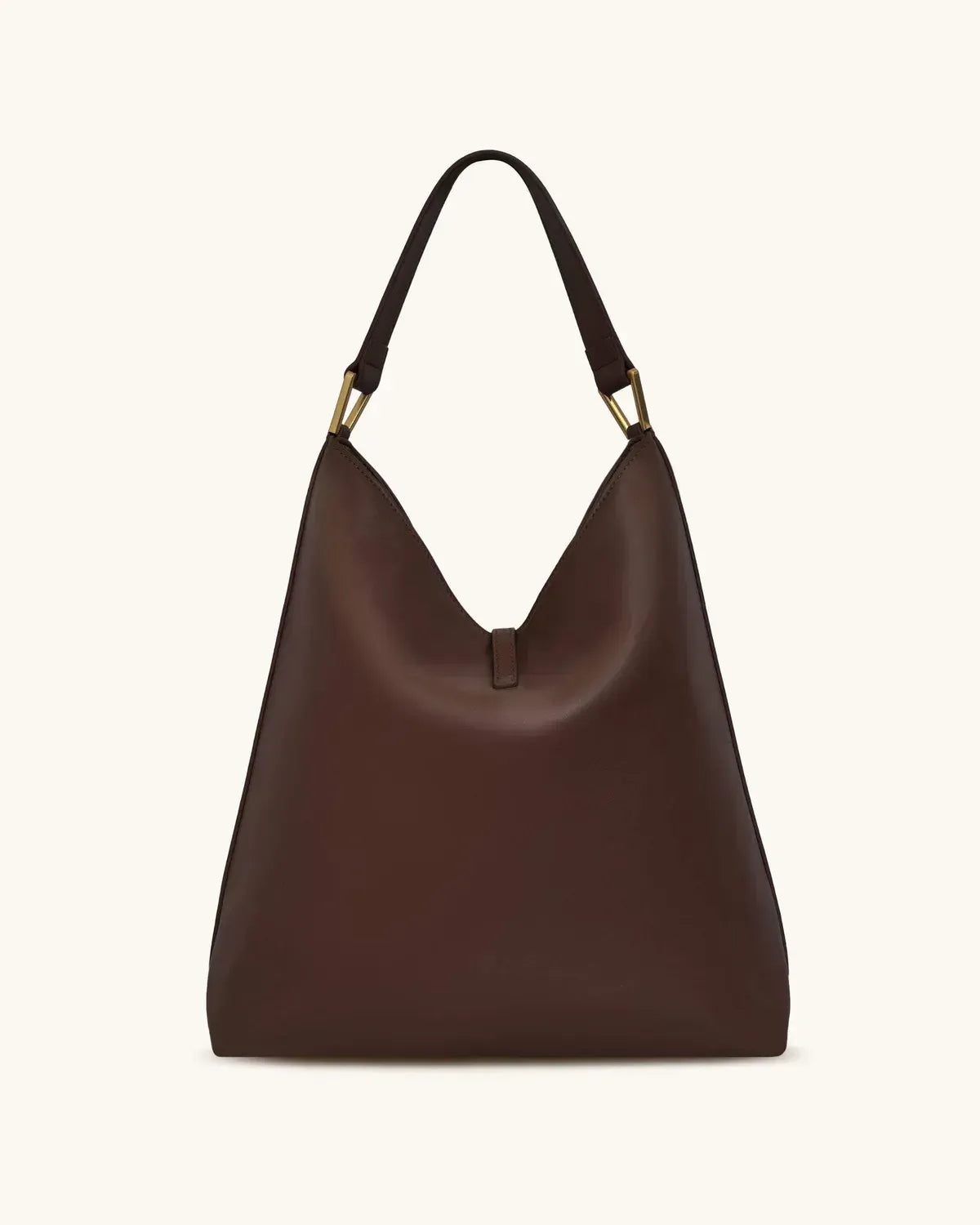 Жіноча сумка на плече JW PEI Aria Shoulder Bag, темно-коричнева — фото 3