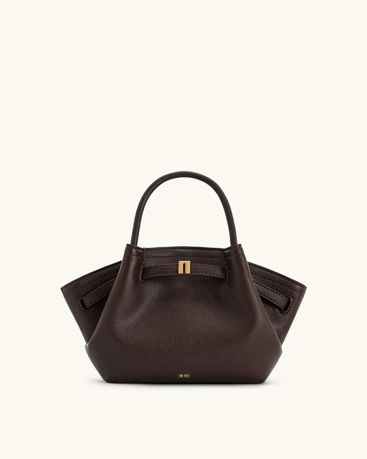 Жіноча сумка-тоут JW PEI Hana Mini Tote Bag, темно-коричнева
