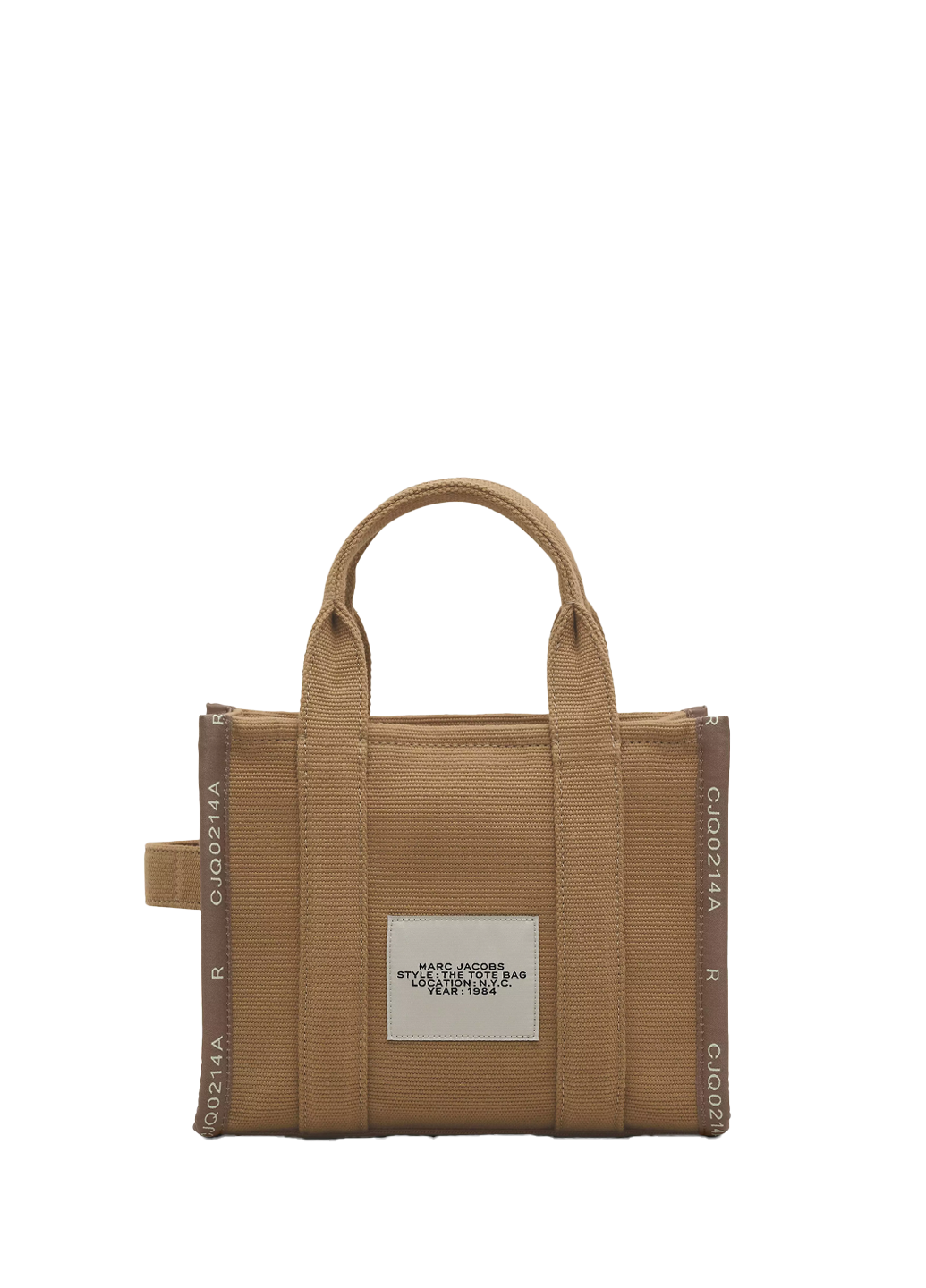Marc Jacobs Jacquard Small Tote Bag Camel