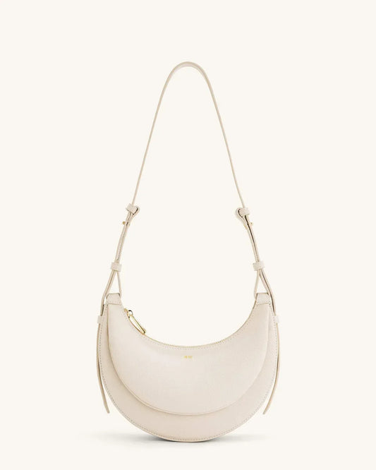 Жіноча сумка кросбоді JW PEI Sharon Crossbody Bag, молочна
