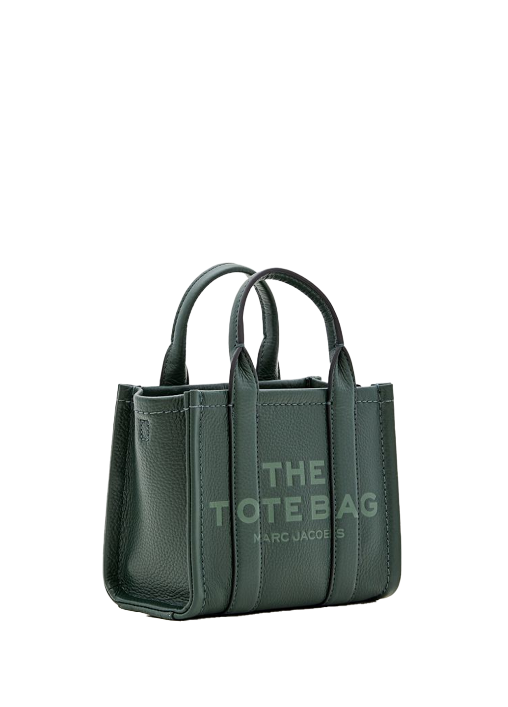 Marc Jacobs Leather Crossbody Tote Bag Green