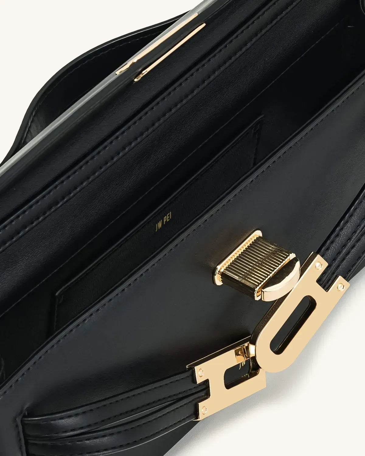 Жіноча сумка з верхньою ручкою JW PEI Bria Structured Top Handle Bag, чорна — фото 8