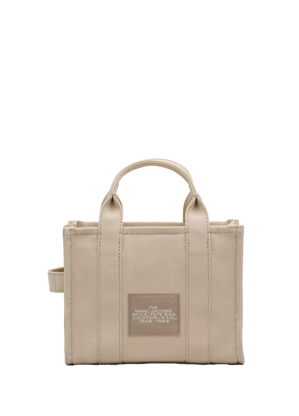 Marc Jacobs Canvas Small Tote Bag Beige