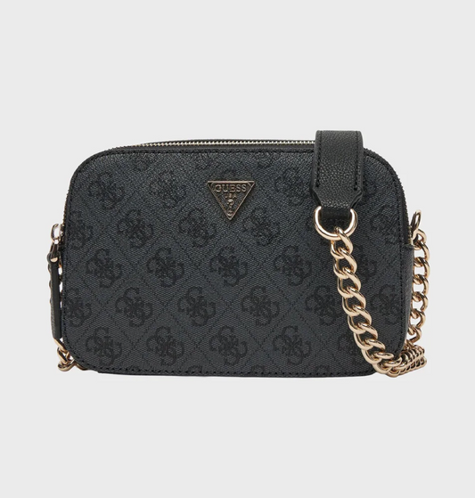 Cумка жіноча GUESS Noelle Crossbody Camera Bag Coal Сірий