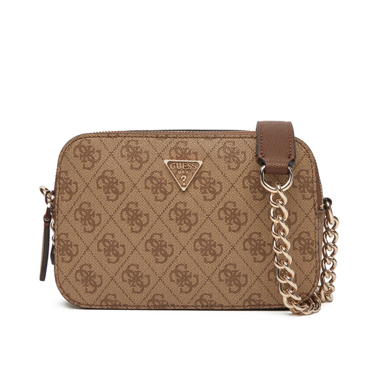 Сумка жіноча Guess Noelle II Crossbody Camera Коричнева