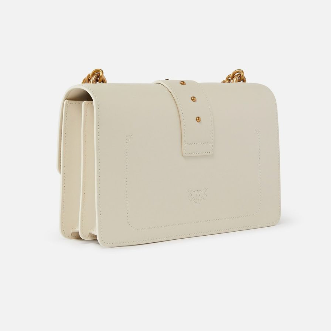 Сумка жіноча Pinko Love Bag One Simply Medium Bag in Leather White