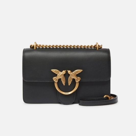 PINKO Love One Simply small shoulder bag сумка жіноча чорна