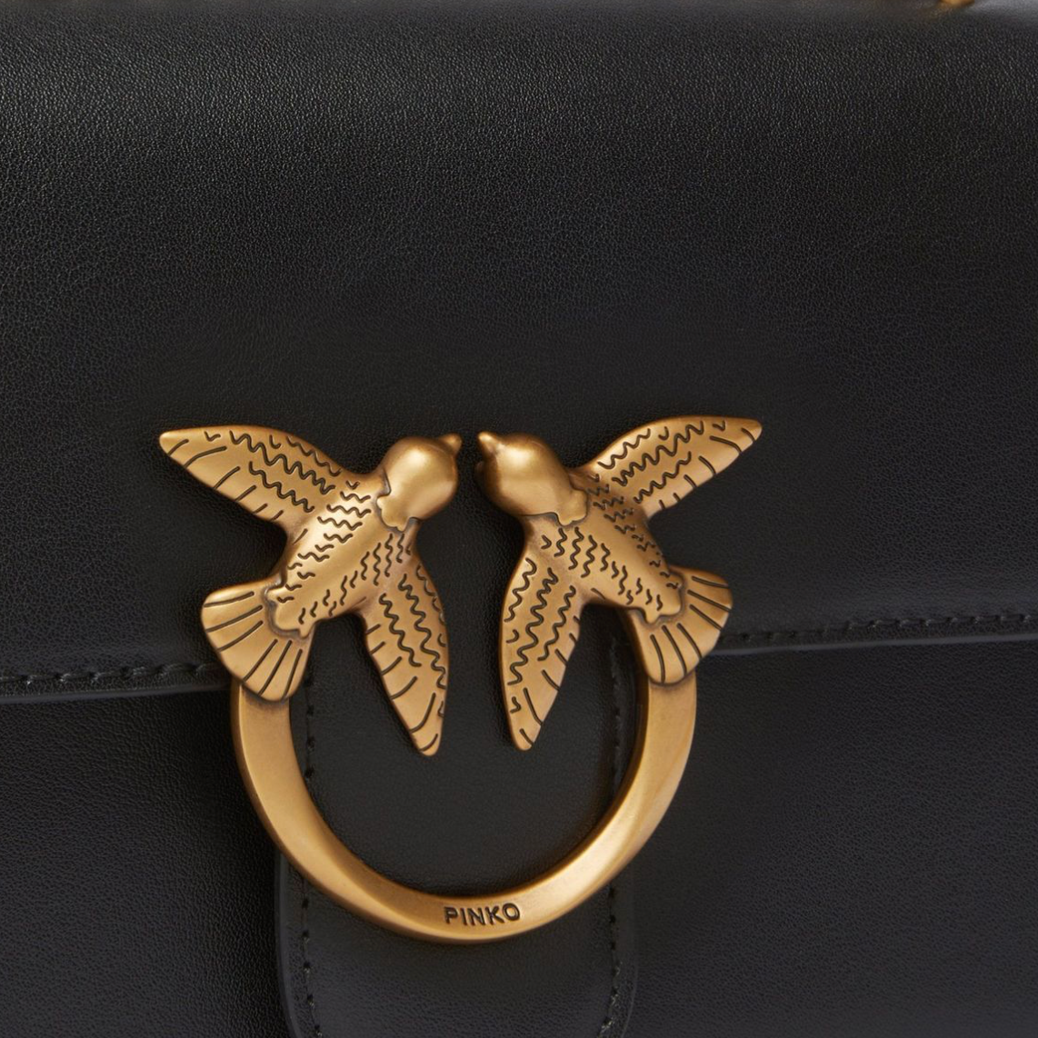 PINKO Love One Simply small shoulder bag сумка жіноча чорна