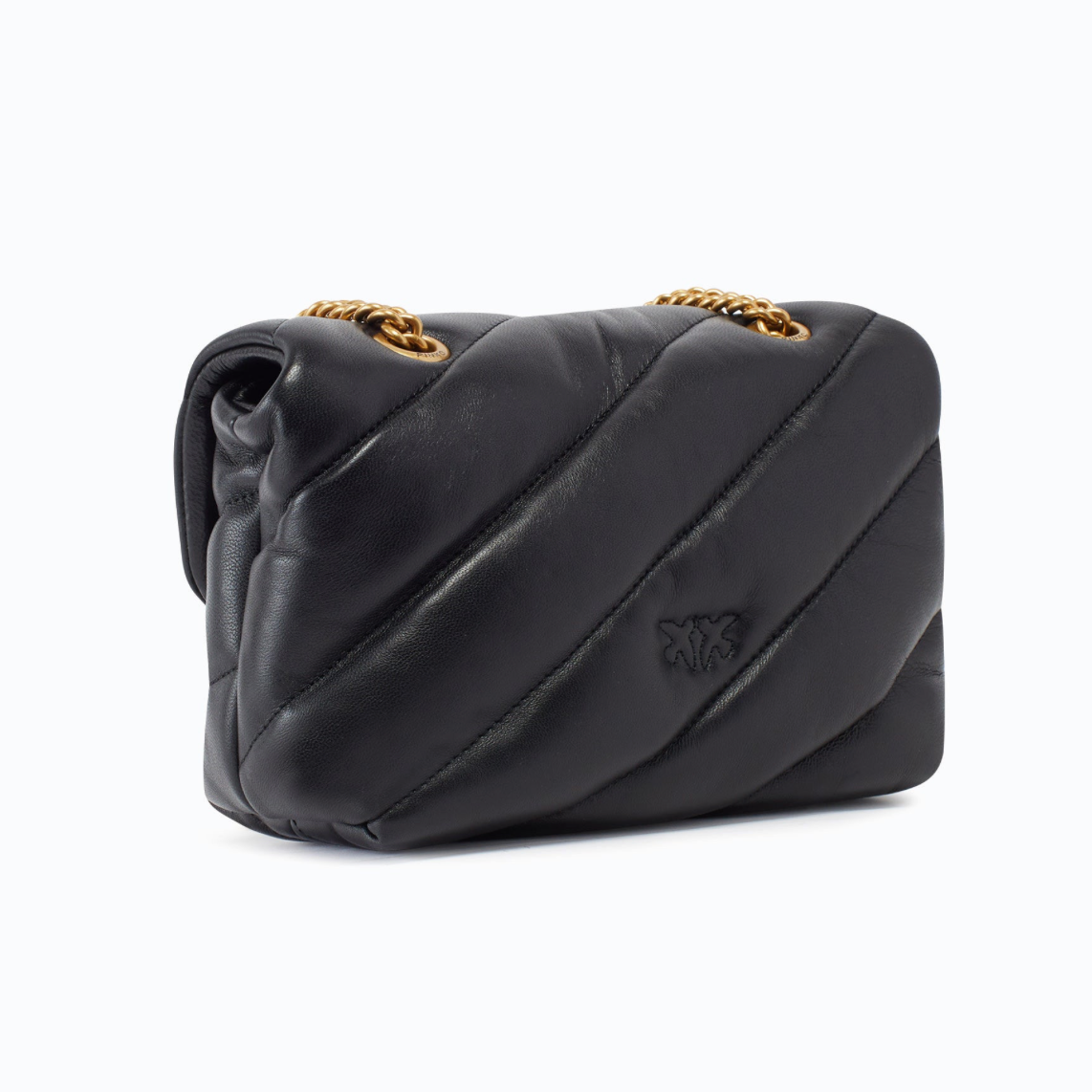 PINKO Small shoulder bag Love Bag Puff Maxi Quilt сумка жіноча чорна