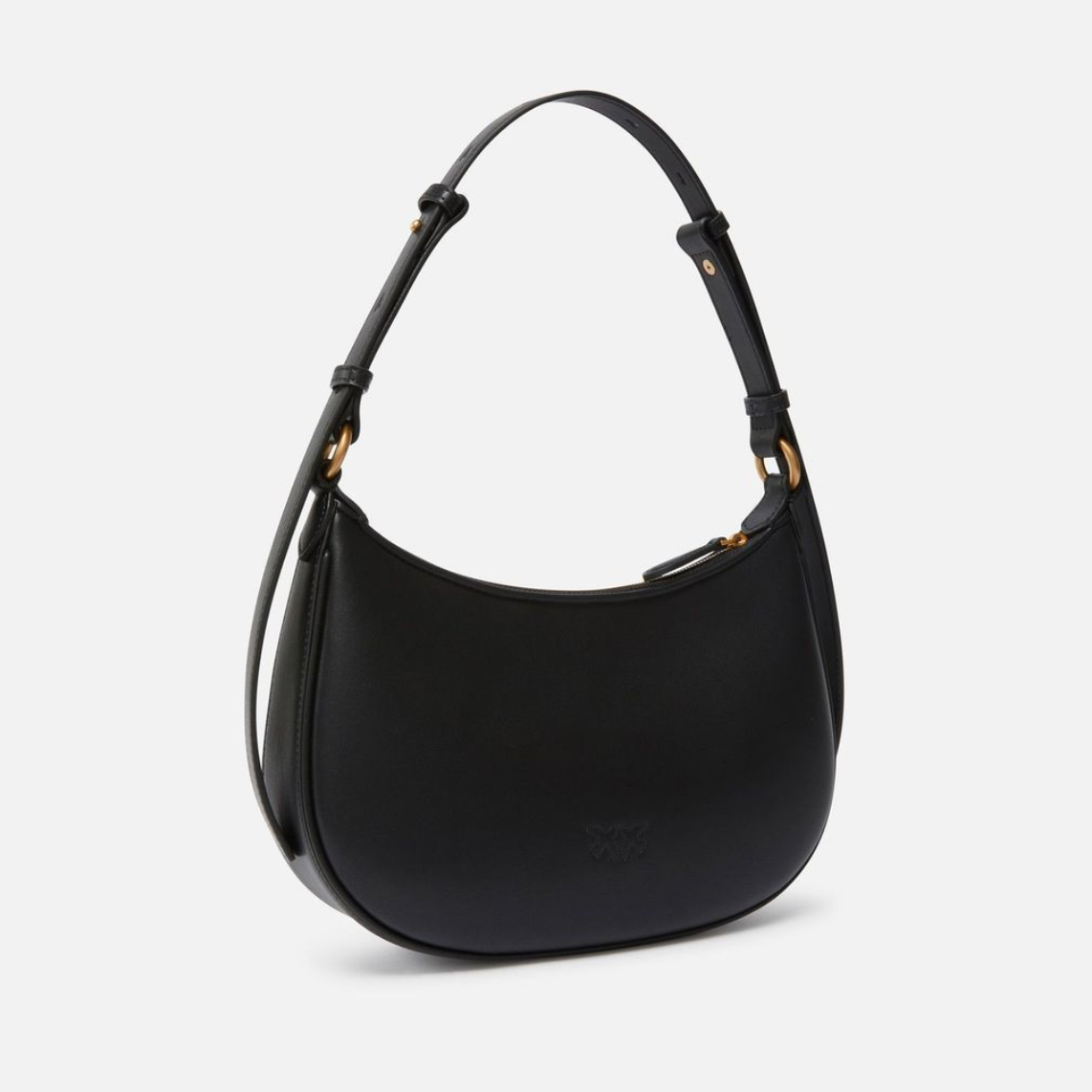 PINKO Small Shoulder Bag love half moon simply  сумка жіноча чорна