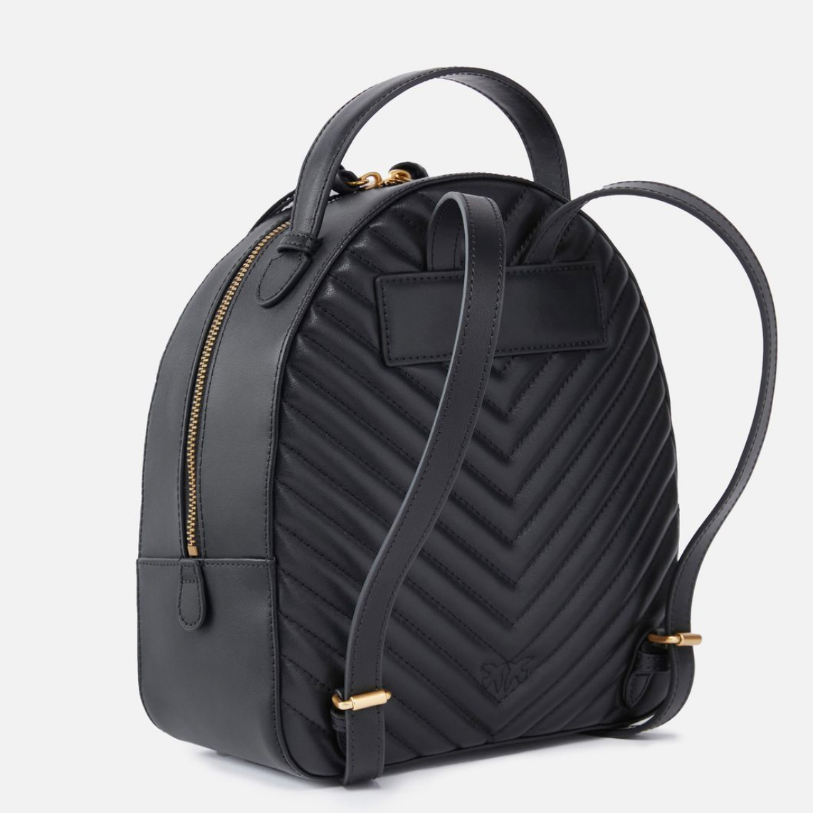 PINKO Love Backpack жіночий шкіряний рюкзак чорний