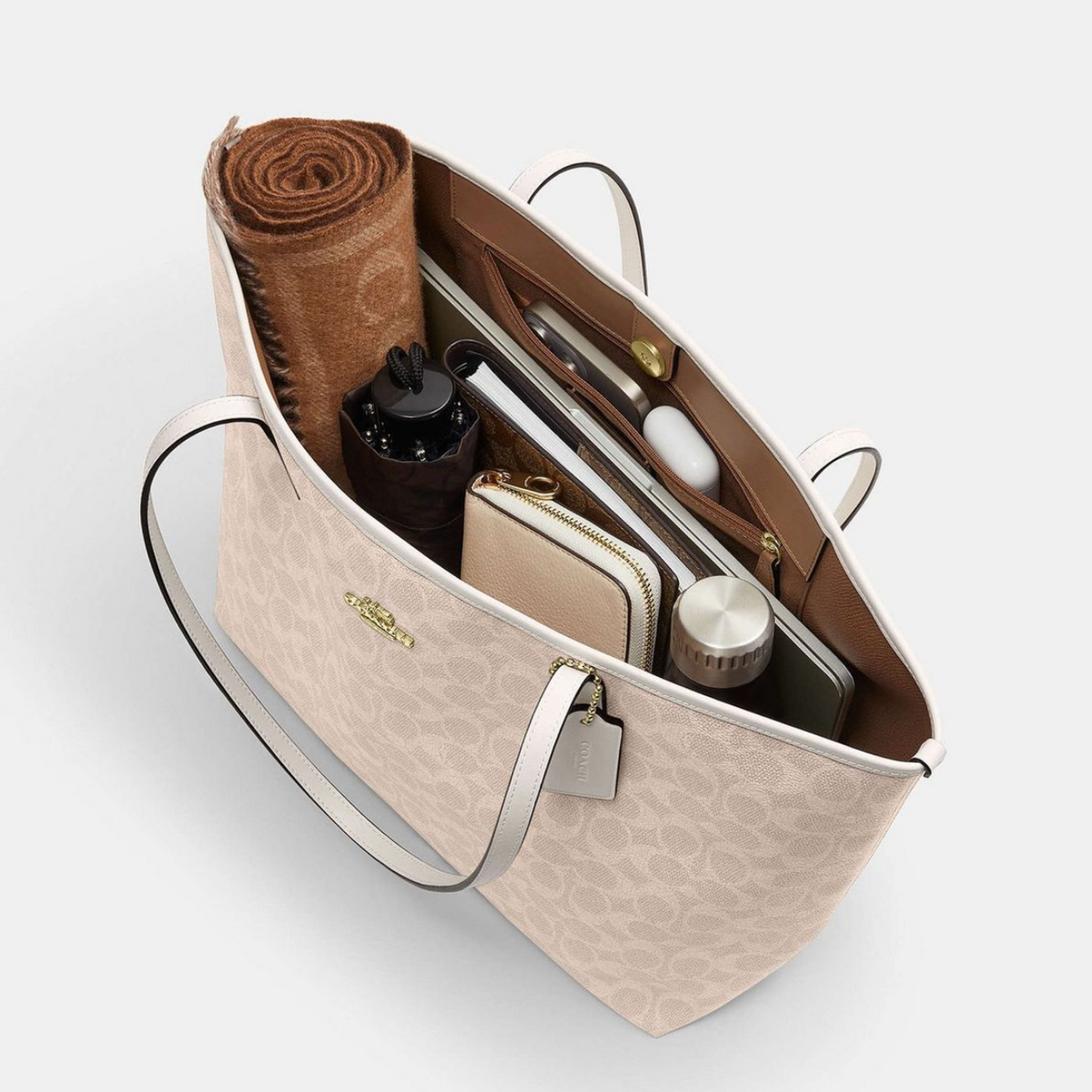 COACH City Tote Bag In Signature Canvas сумка жіноча