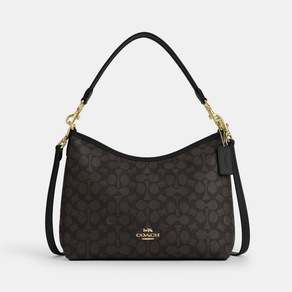 COACH Laurel Shoulder Bag In Signature Canvas сумка жіноча