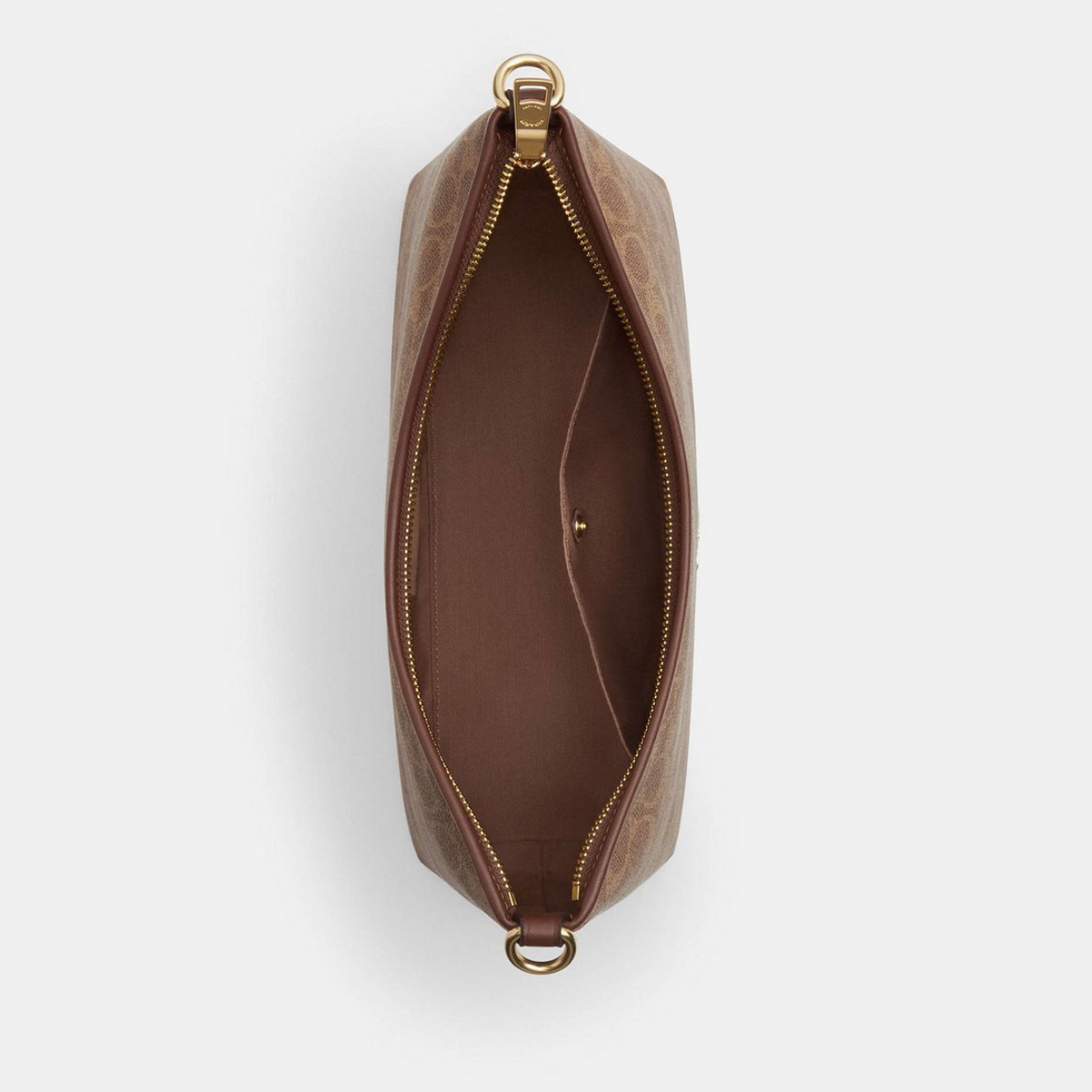 COACH Laurel Shoulder Bag In Signature Canvas Brown сумка жіноча