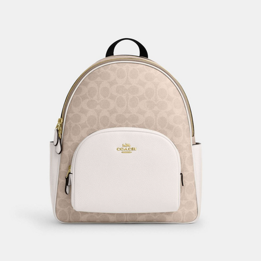 COACH Court Backpack In Signature Canvas рюкзак жіночий