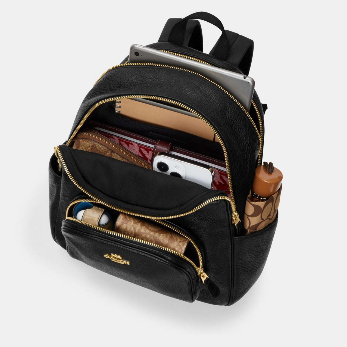 COACH Court Backpack In Signature Canvas рюкзак жіночий