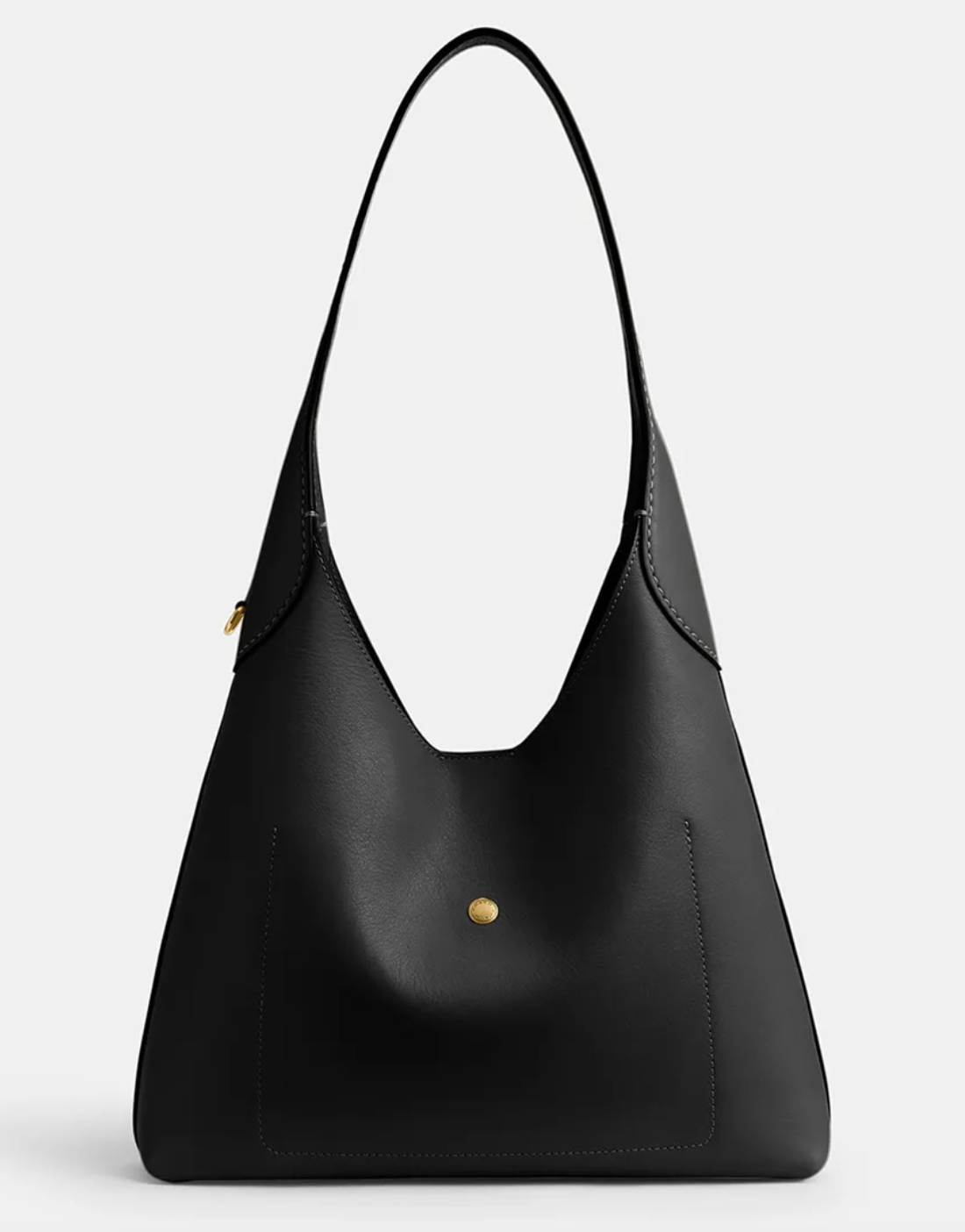 COACH Brooklyn Shoulder Bag 28 Black сумка жіноча