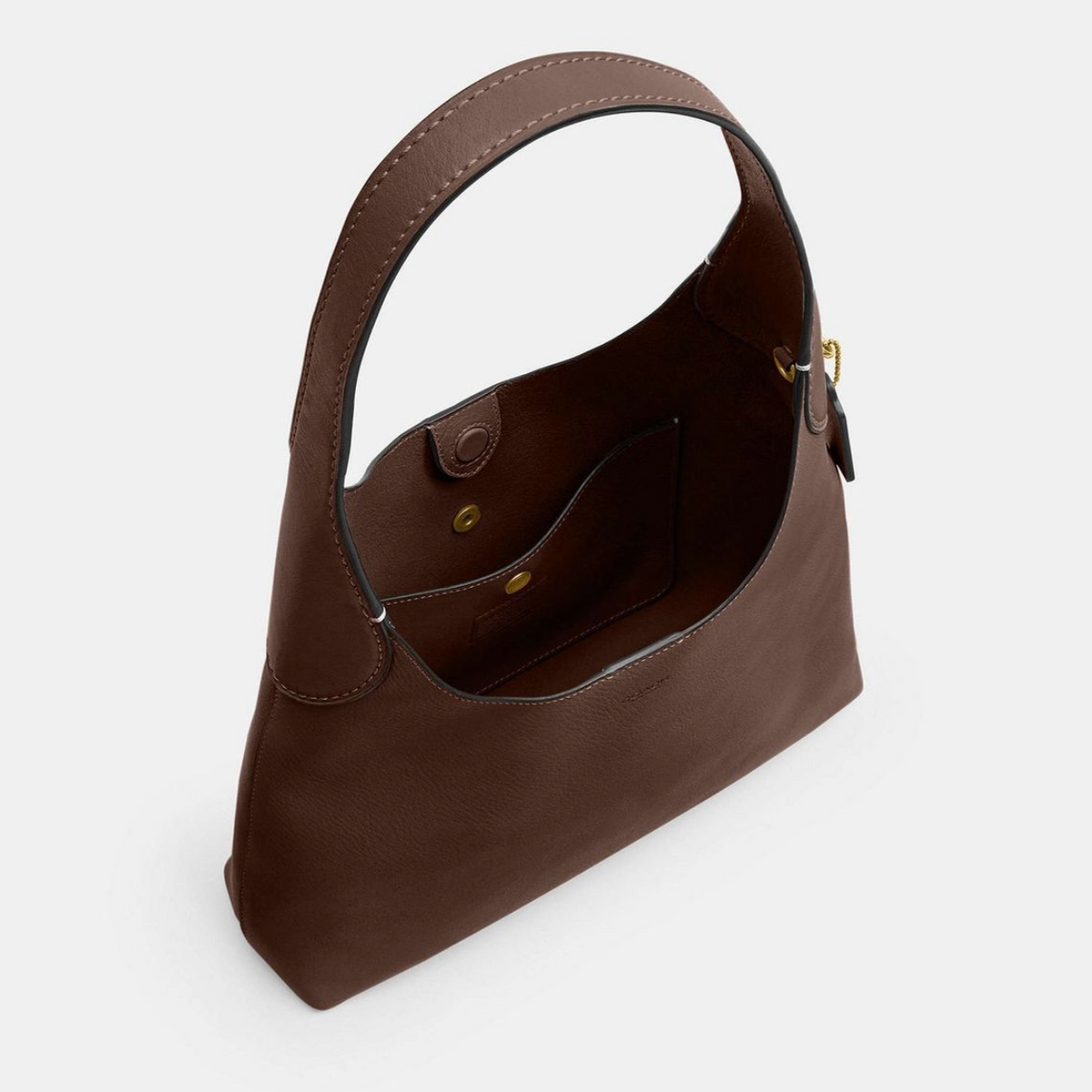 COACH Brooklyn Shoulder Bag 28 Brown сумка жіноча
