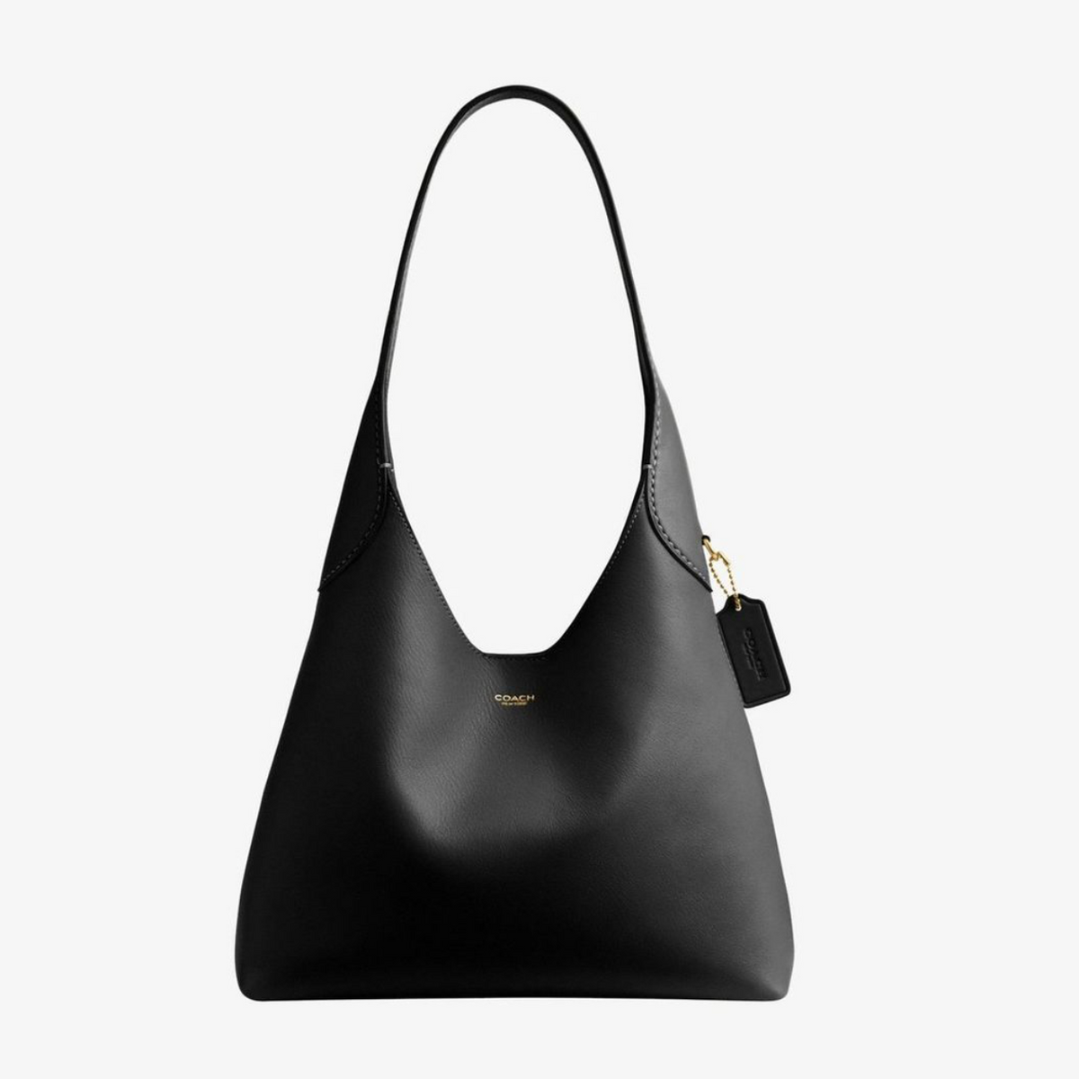COACH Brooklyn Shoulder Bag 28 Black сумка жіноча