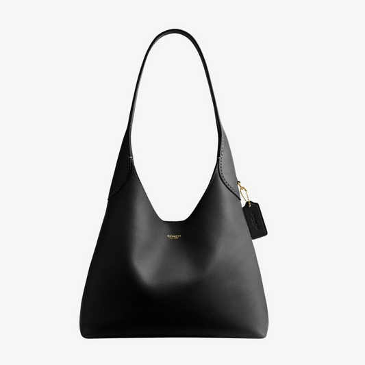 COACH Brooklyn Shoulder Bag 28 Black сумка жіноча