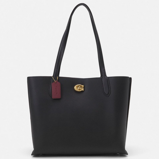 COACH Willow Tote Handbag Black сумка жіноча