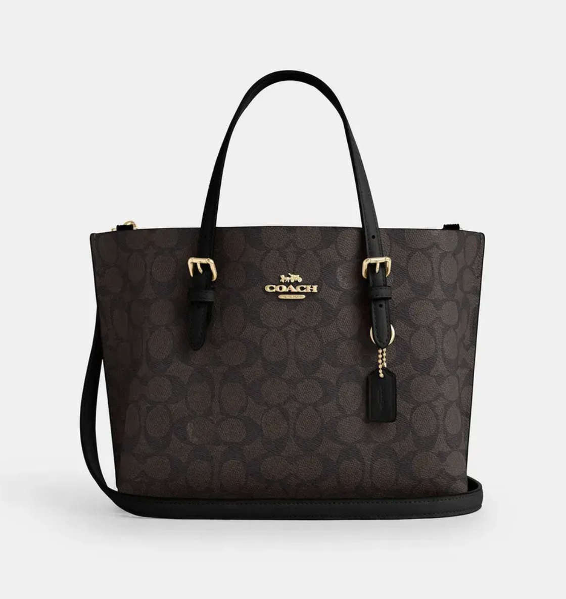 COACH Mollie Tote Bag 25 In Signature Canvas сумка жіноча