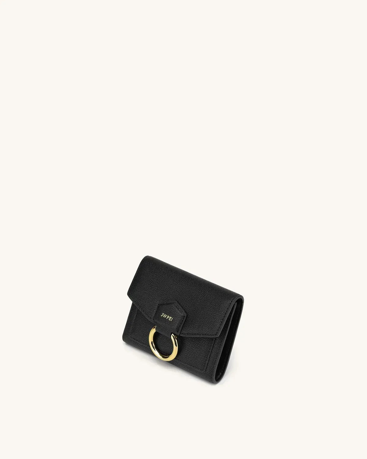 Жіночий гаманець JW PEI Stella Wallet, чорний (зерниста веганська шкіра) — фото 2