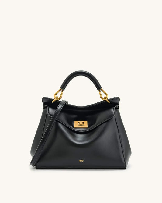 Жіноча сумка з верхньою ручкою JW PEI Lucia Classic Top Handbag, чорна