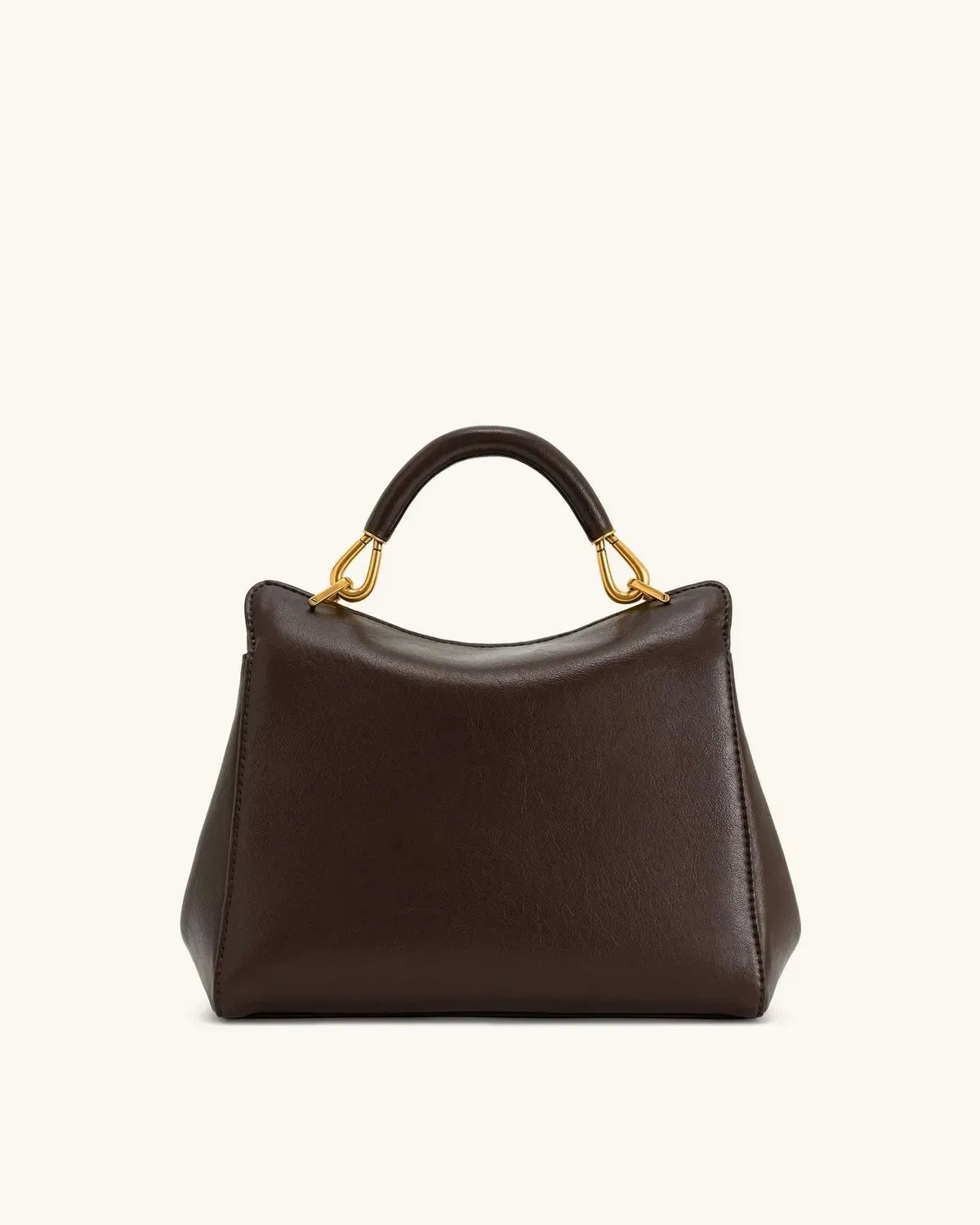 Жіноча сумка з верхньою ручкою JW PEI Lucia Classic Top Handbag, темно-коричнева — фото 9