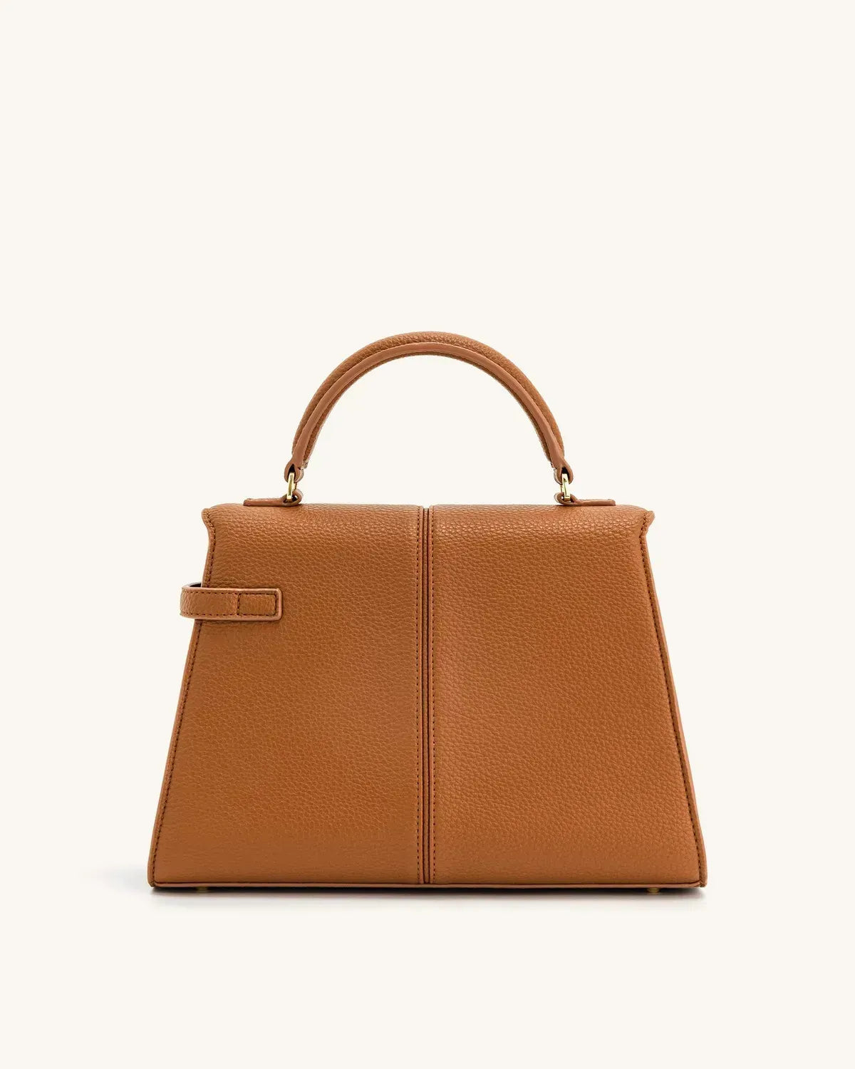 Жіноча сумка з верхньою ручкою JW PEI Elise Large Top Handle Bag, коричнева — фото 3