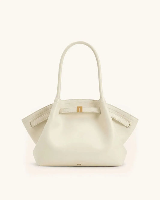 Жіноча сумка-тоут JW PEI Hana Medium Tote Bag, молочна