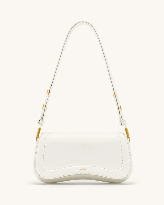Жіноча сумка на плече JW PEI Joy Shoulder Bag, біла