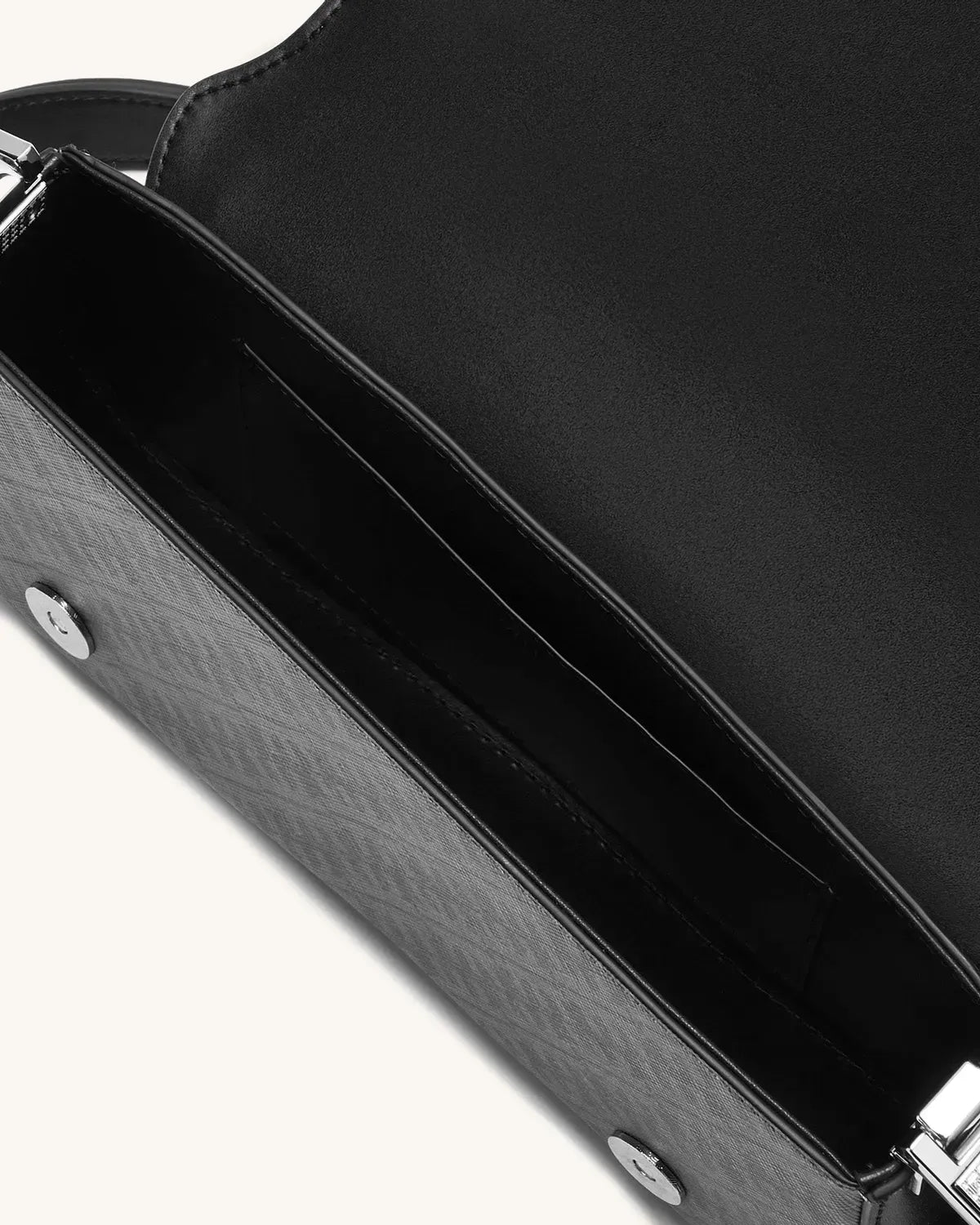Жіноча сумка на плече JW PEI Fei Joy Shoulder Bag, графітово-чорна — фото 4
