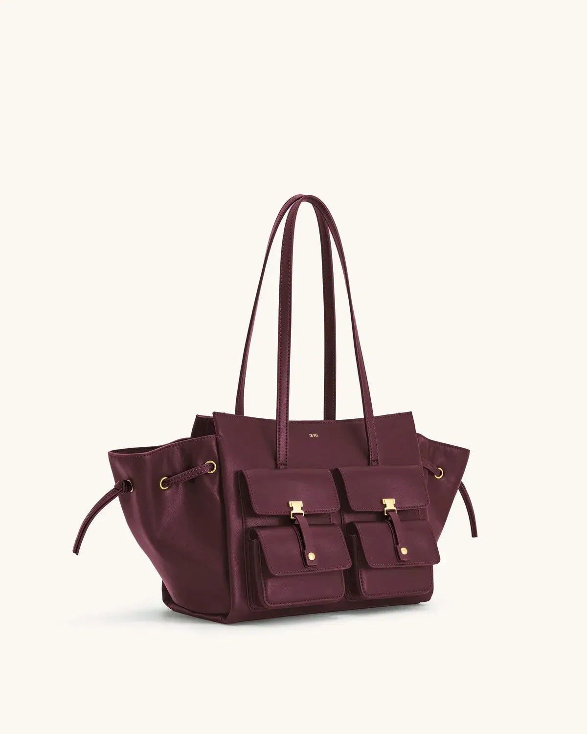 Жіноча сумка-тоут JW PEI Linda Tote Bag, бордова — фото 2