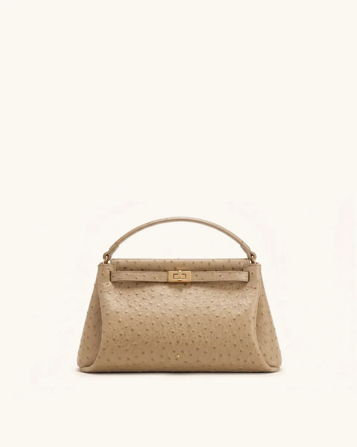 Жіноча сумка з верхньою ручкою JW PEI Carmen Top Handle Bag, земляно-коричнева — фото 2