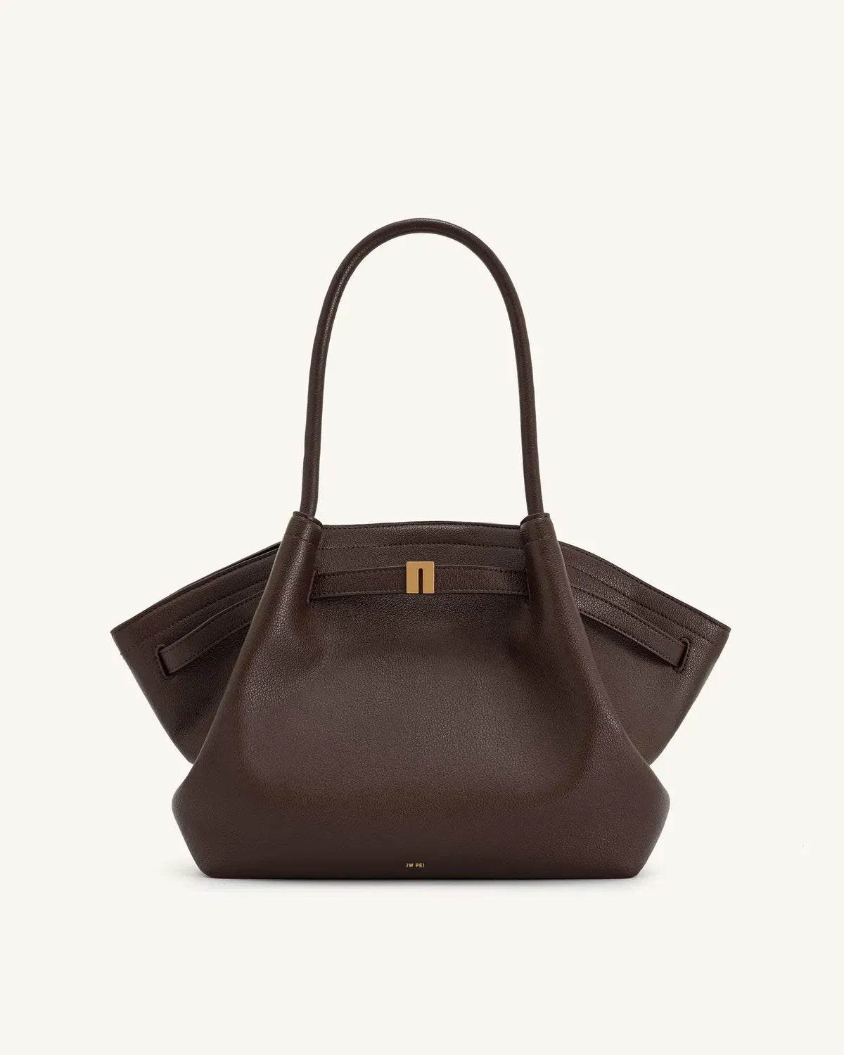 Жіноча сумка-тоут JW PEI Hana Medium Tote Bag, темно-коричнева