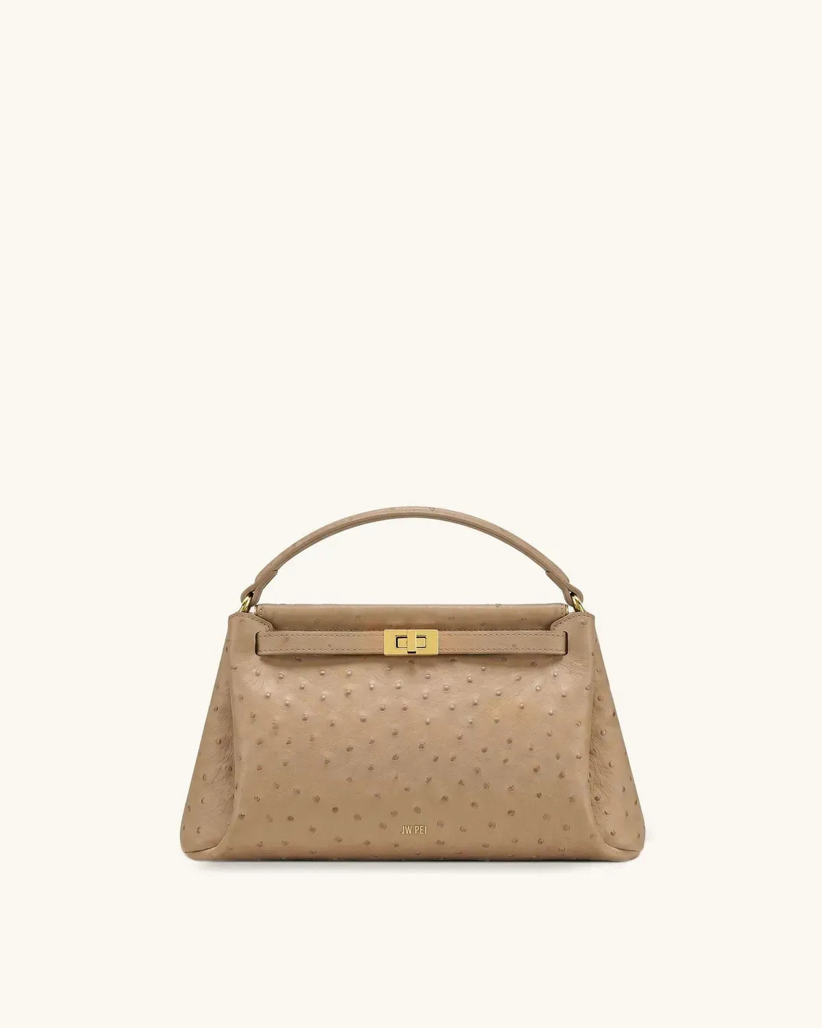 Жіноча сумка з верхньою ручкою JW PEI Carmen Top Handle Bag, земляно-коричнева