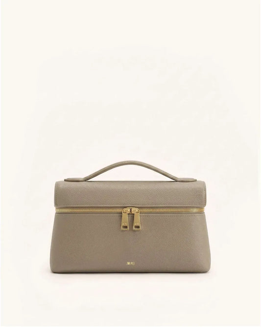 Жіноча сумка з верхньою ручкою JW PEI Thea Top Handle Bag, сіро-коричнева (мокко)