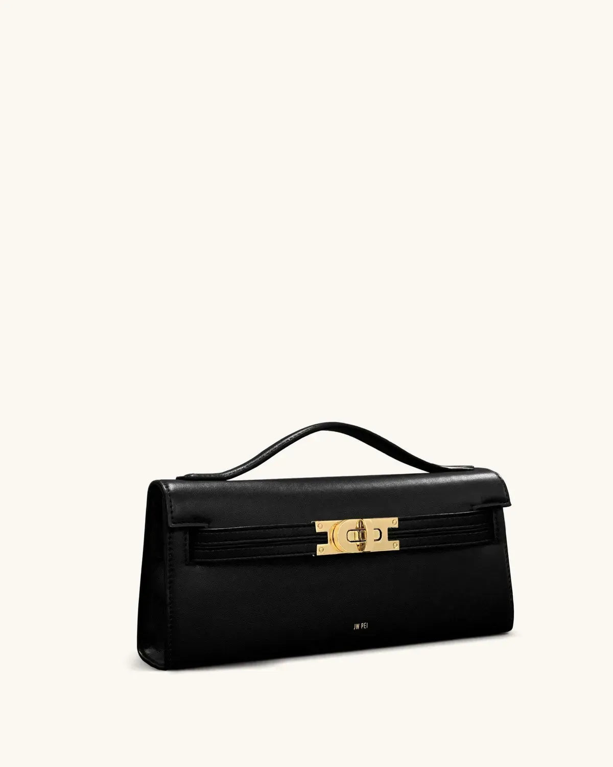 Жіноча сумка з верхньою ручкою JW PEI Bria Structured Top Handle Bag, чорна — фото 2