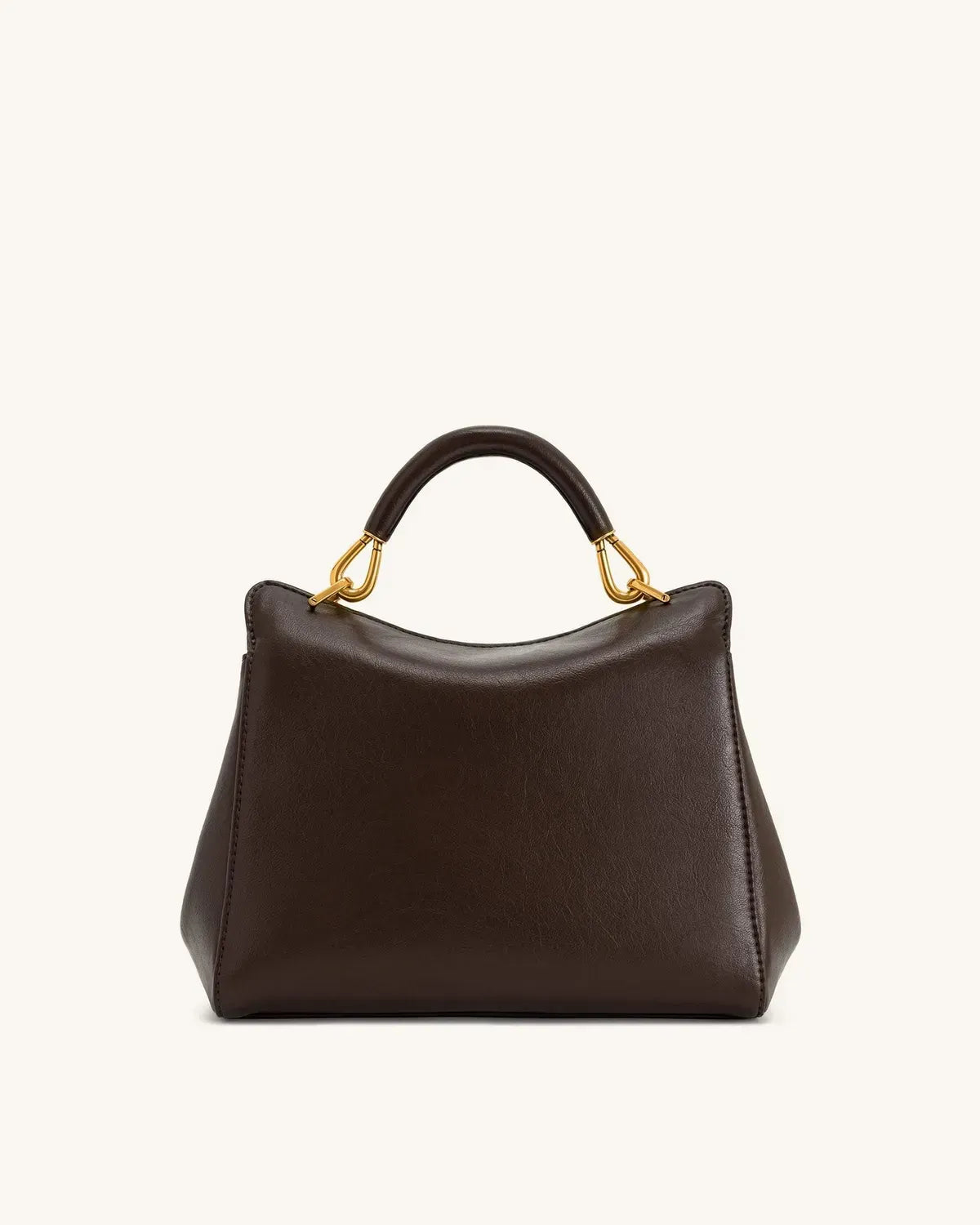 Жіноча сумка з верхньою ручкою JW PEI Lucia Classic Top Handbag, темно-коричнева — фото 3
