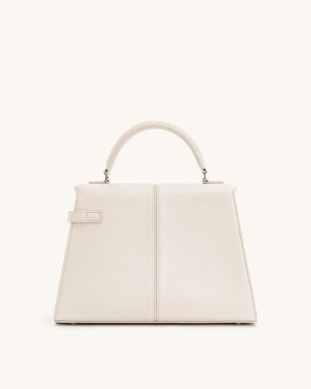 Жіноча сумка з верхньою ручкою JW PEI Elise Large Top Handle Bag, біла — фото 4
