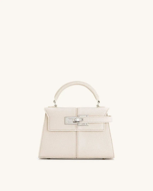 Жіноча сумка з верхньою ручкою JW PEI Elise Top Handle Bag, біла