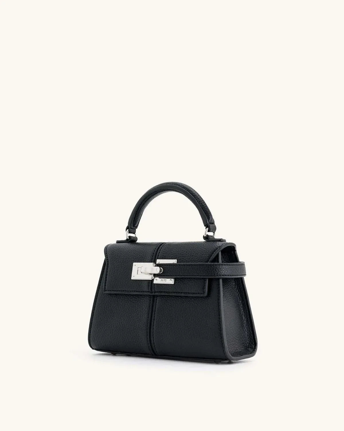 Жіноча сумка з верхньою ручкою JW PEI Elise Top Handle Bag, чорна — фото 10
