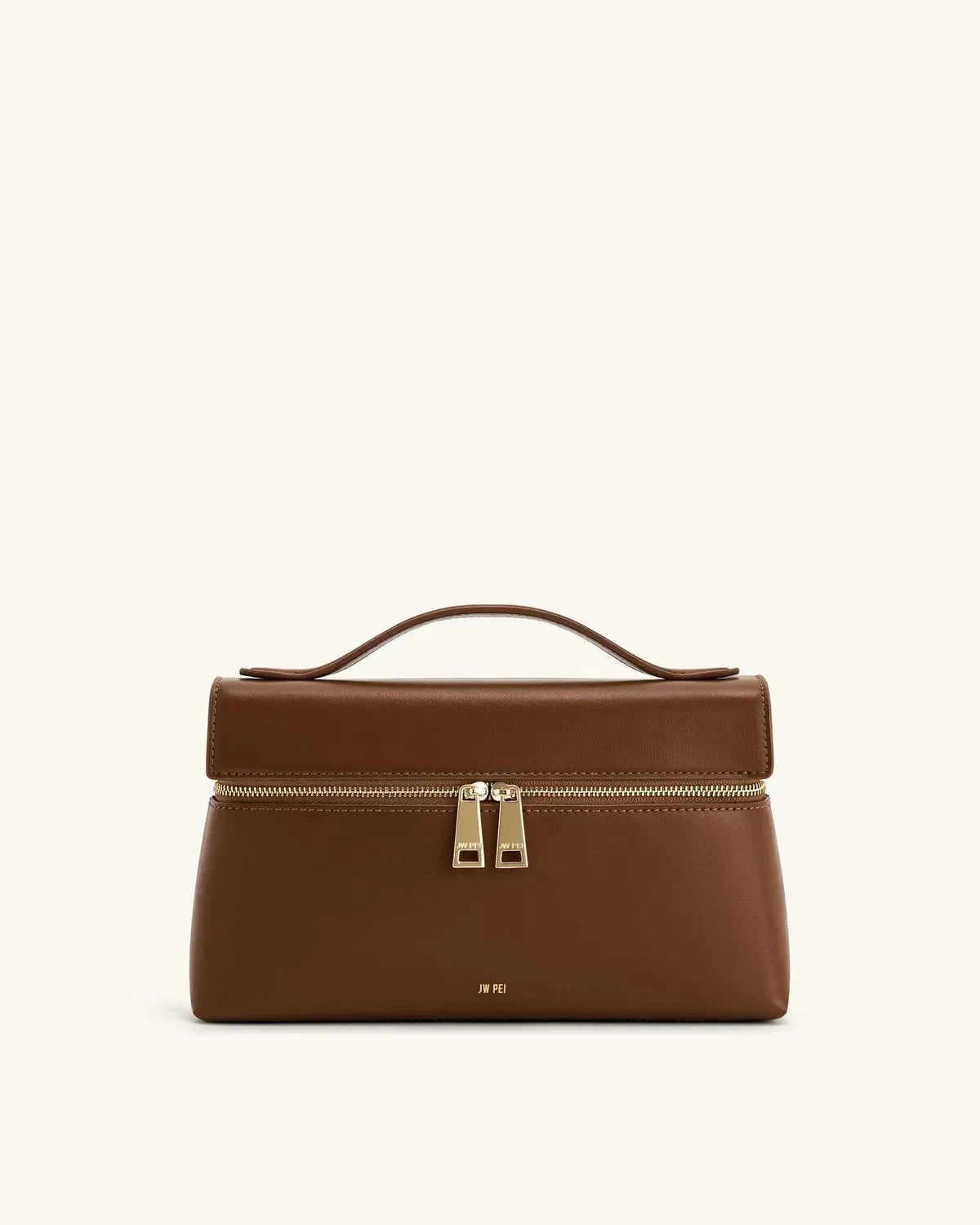 Жіноча сумка з верхньою ручкою JW PEI Thea Top Handle Bag, коричнева — фото 6