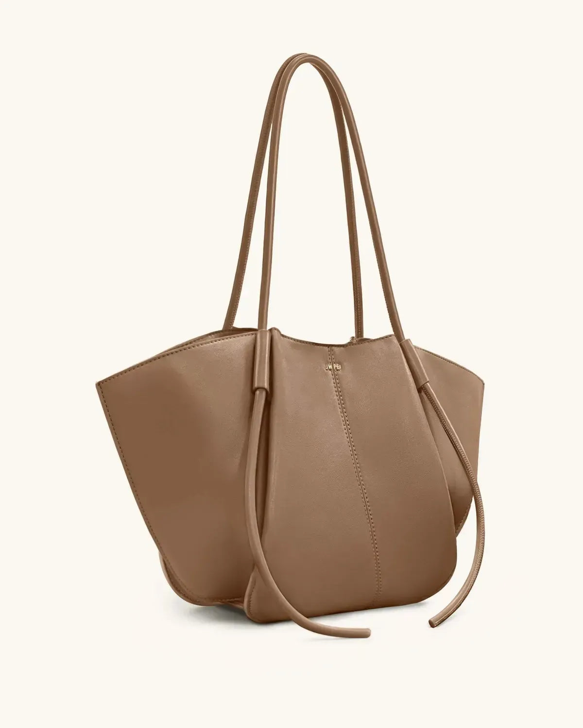 Жіноча сумка-тоут JW PEI Nala Wide Tote Bag, глиняно-коричнева — фото 3